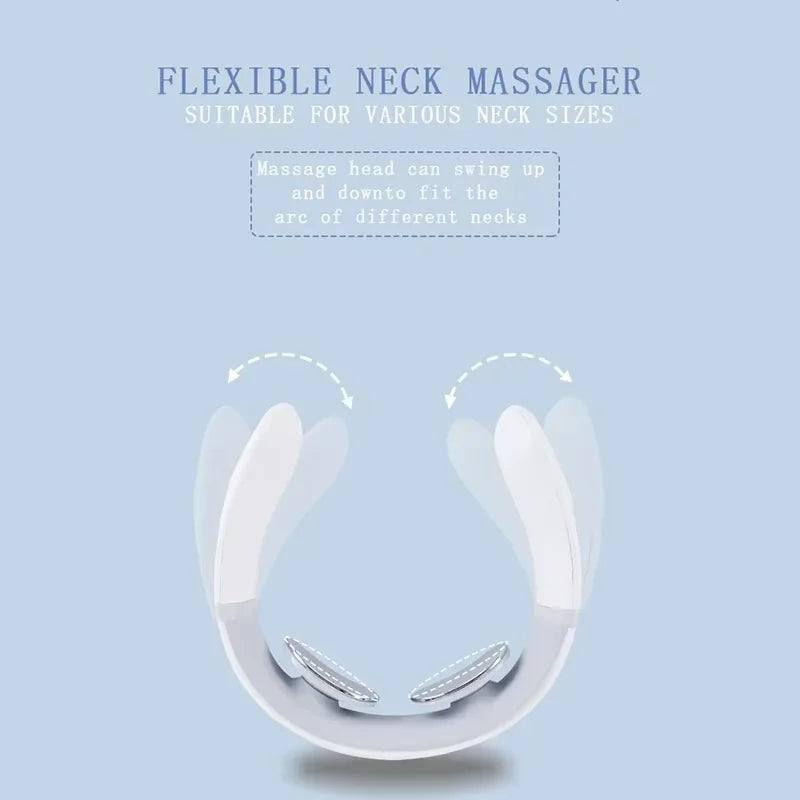 Portable Neck & Shoulder Massager – Mini Cervical Spine Relaxation Device