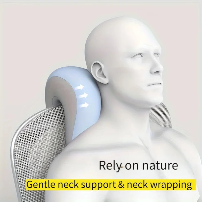 “Ergonomic Neck & Nap Pillow – Portable Adjustable Support for Office & Travel”