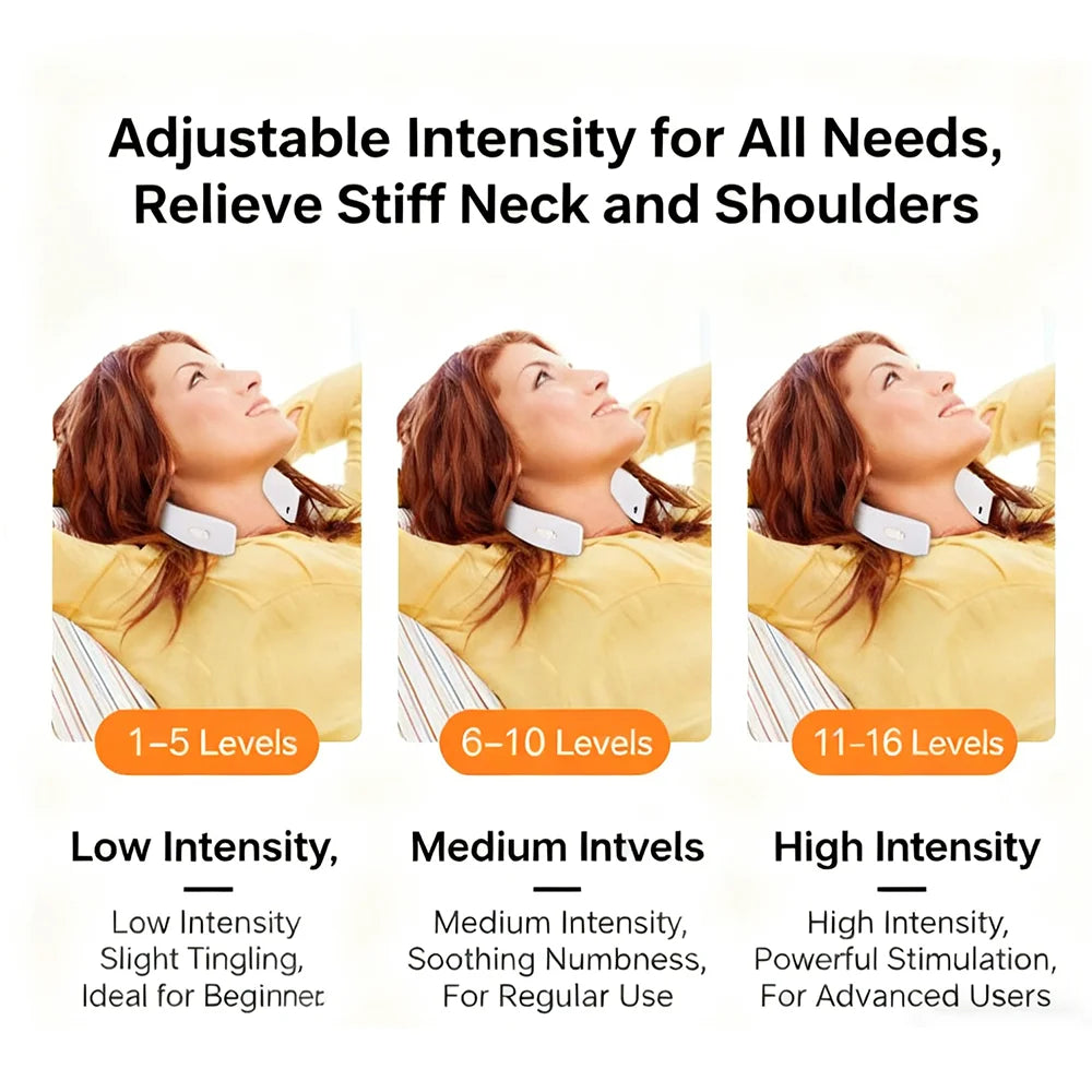 Portable Neck & Shoulder Massager – Mini Cervical Spine Relaxation Device